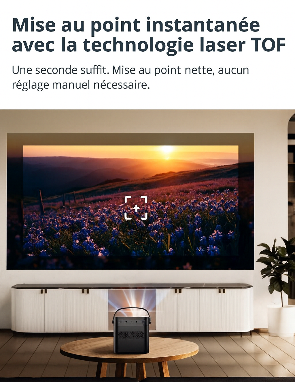 Projecteur vidéo portable Full HD 1080P - 3D