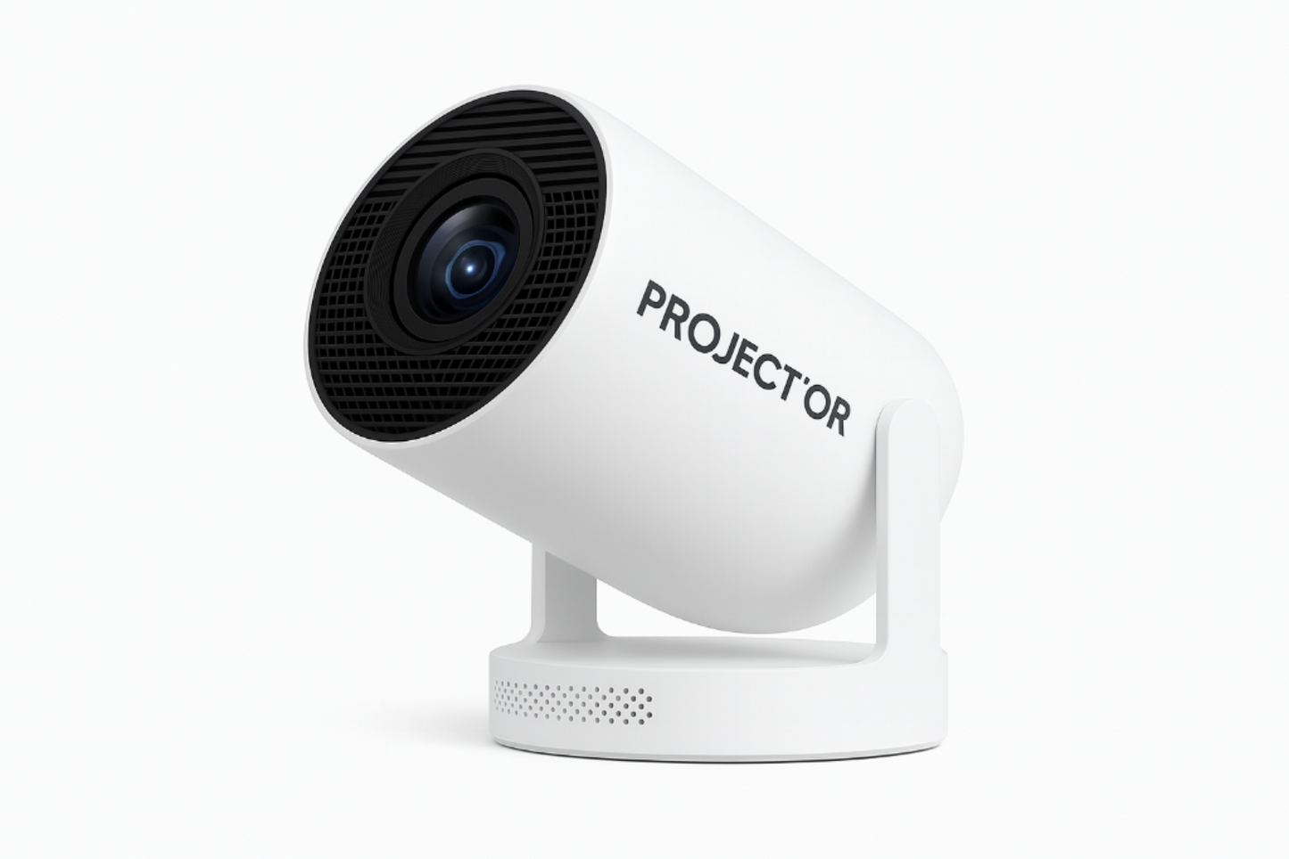 Mini Projecteur Portable HD 1080p  – WiFi, Bluetooth 5.4, Connexion HDMI/USB, Idéal Cinéma Maison et Extérieur
